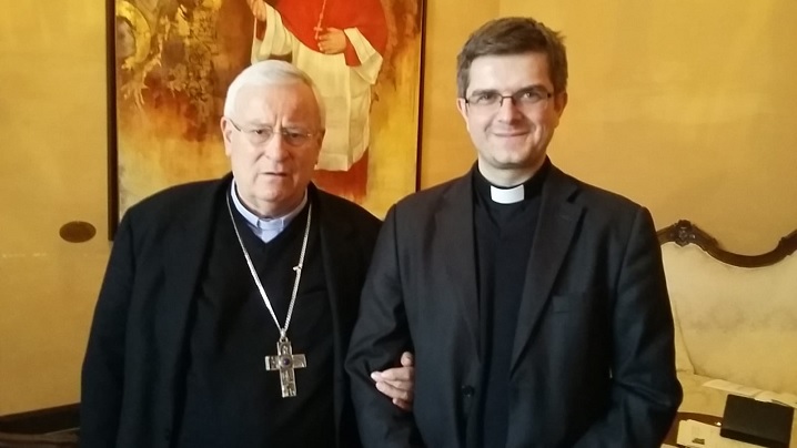 Vizitatorul Apostolic îl întâlnește pe Președintele Conferinței Episcopale Italiene