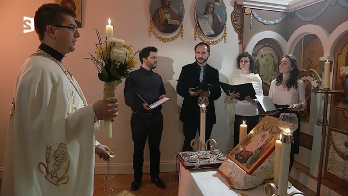 De Paști, Biserica Greco-Catolică Română la Televiziunea Franceză