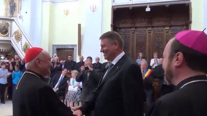 Vizita Președintelui României în Catedrala Blajului