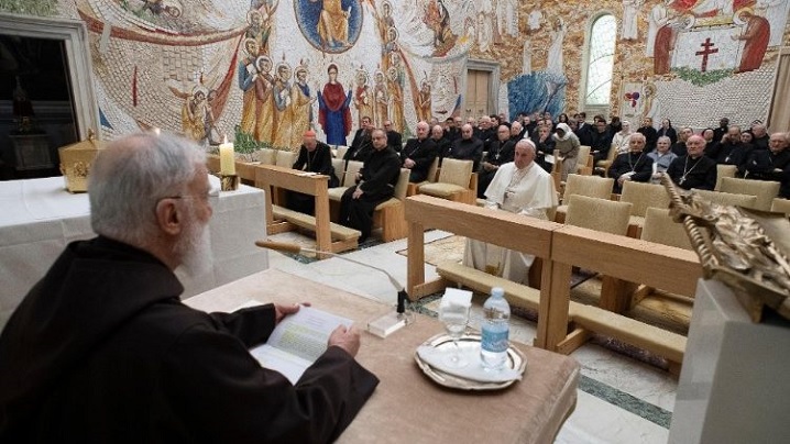 ”Domnului Dumnezeului tău să te închini!”: a patra predică de Postul Mare în Cetatea Vaticanului