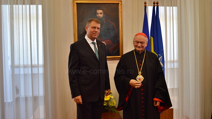 Mesajul Președintelui României la aniversarea Cardinalului Lucian