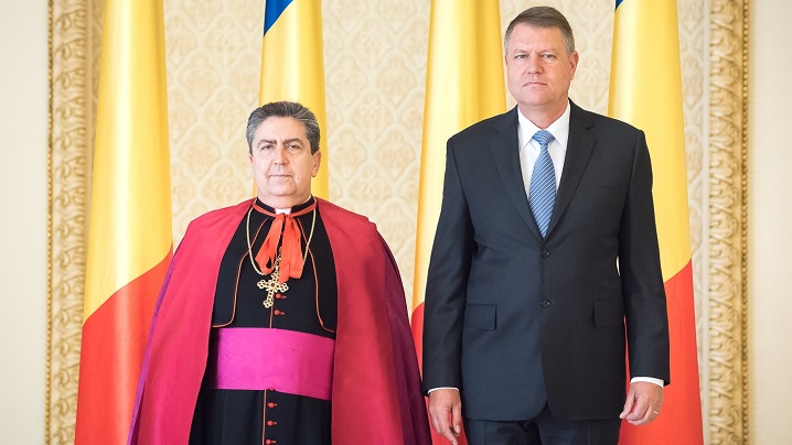 FOTO: Președintele României l-a primit pe noul Nunțiu Apostolic