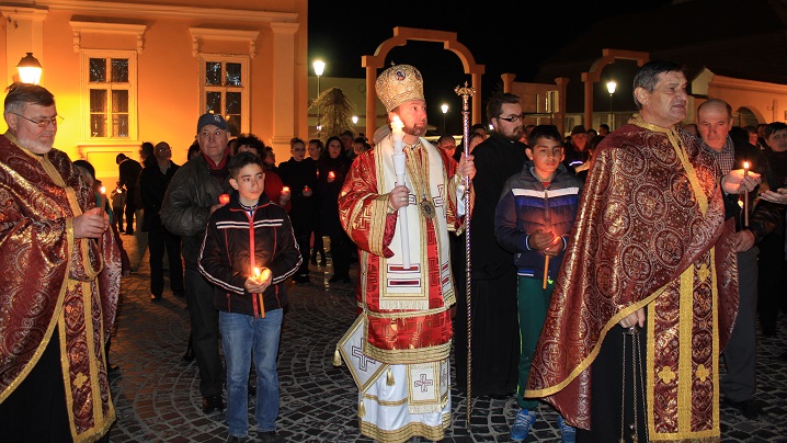  FOTO: Denia Prohodului Domnului la Catedrala din Blaj