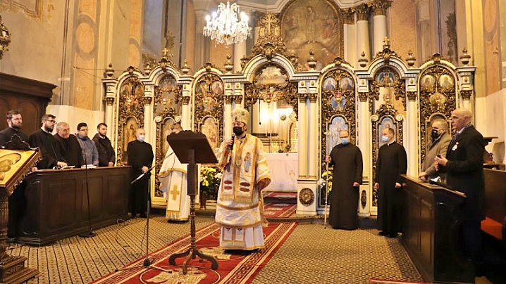 Preasfințitul Claudiu în Duminica Vameșului și Fariseului - Ziua Bolnavului - Catedrala din Cluj