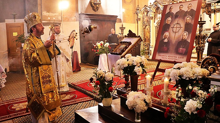 Coborârea Spiritului Sfânt celebrată în Catedrala din Cluj-Napoca
