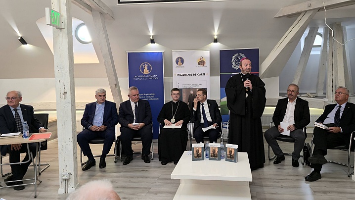 Prezentare de carte despre Fer. Iuliu Hossu la Academia Română, filiala Cluj-Napoca
