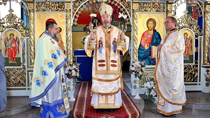 Preasfinția Sa Claudiu, Episcopul de Cluj-Gherla în Duminica Samarineanului milostiv