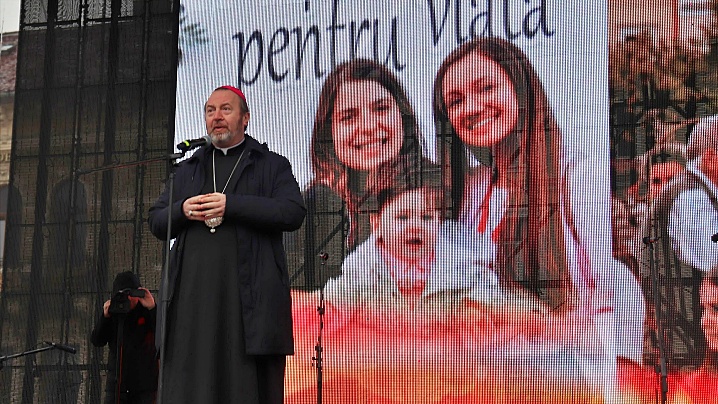 FOTO/VIDEO: Marșul „Împreună pentru viață” la Cluj-Napoca