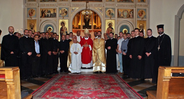 Liturghie Arhierească la Colegiul Pontifical Pio Romeno