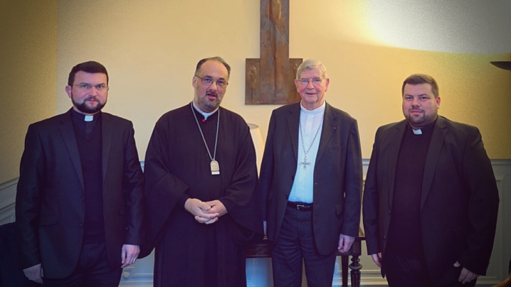 Arhiepiscopul Parisului a primit vizita Preasfinției Sale Mihai