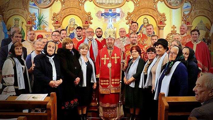 Vizită pastorală și adeziuni la Reuniunea Mariană în parohia greco-catolică Chiuiești