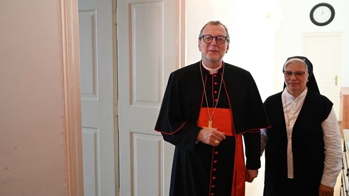 Card. Gugerotti l-a comemorat pe Fericitul Hossu și l-a vizitat pe cardinalul Mureșan