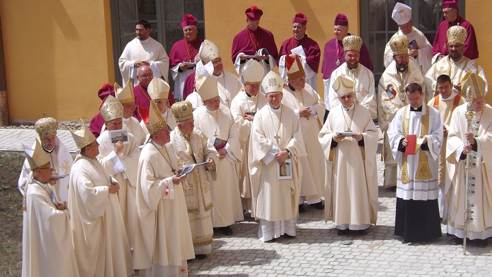 FOTO: Vizita episcopilor catolici din România la Maria Radna