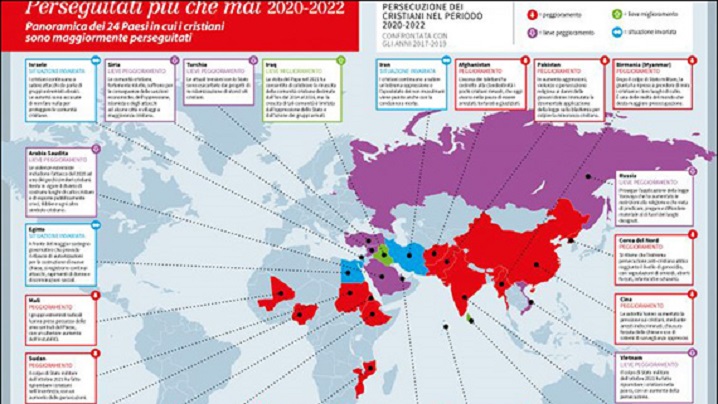 Kirche in Not: A fost difuzat Raportul despre creştinii "mai persecutaţi ca oricând". Creşte oprimarea în lume