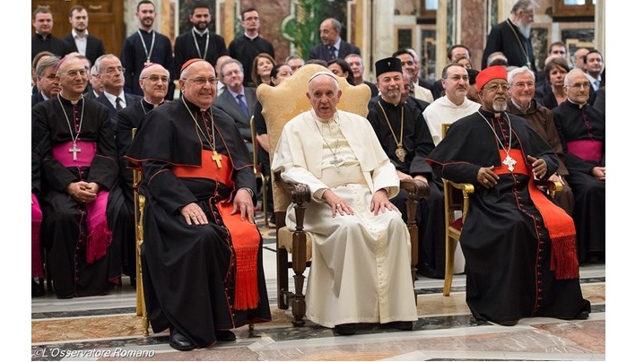 Audiența papei Francisc cu participanții la plenara R.O.A.C.O.