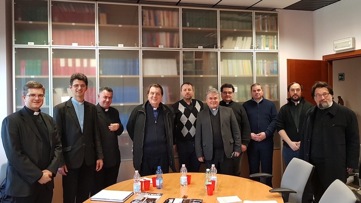 FOTO: Prima etapă a întâlnirii naţionale a preoţilor români uniţi la Roma, 2019