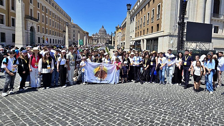 FOTO: Din Paris la Roma - un drum al credinței, al tinereții și al comuniunii