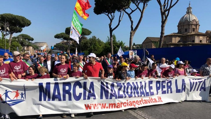 Foto: Marșul pentru viață 2018 de la Roma