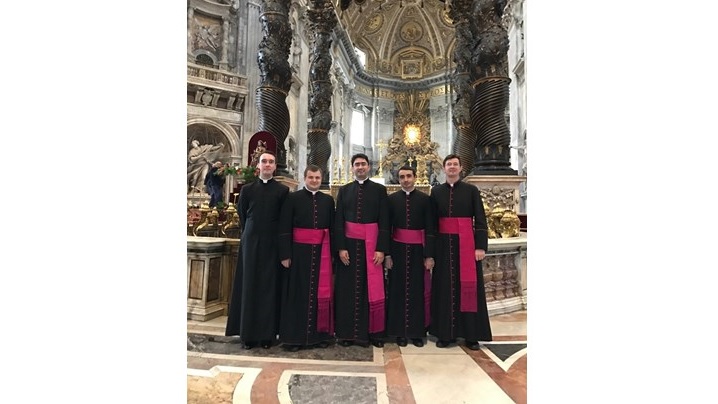 Preoții români din diplomația Vaticanului, pelerini la Roma