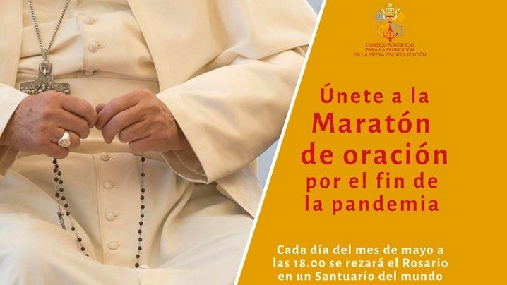 Lista sanctuarelor la “maratonul de rugăciune” din luna mai