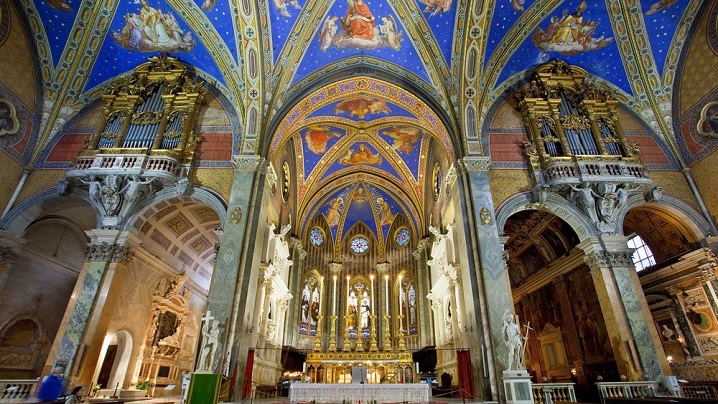Zece biserici spectaculoase (dar mai puțin cunoscute) de vizitat la Roma