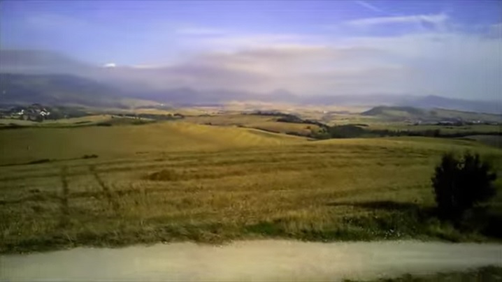 Drumul către Santiago de Compostela (filmare cu dronă)