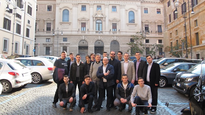 Foto: Vizita seminariștilor din Blaj la Universitățile Pontificale din Roma