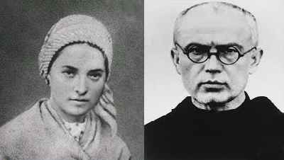 Pe 7 ianuarie s-au născut: Sf. Bernadette Soubirous și Sf. Maximilian Kolbe