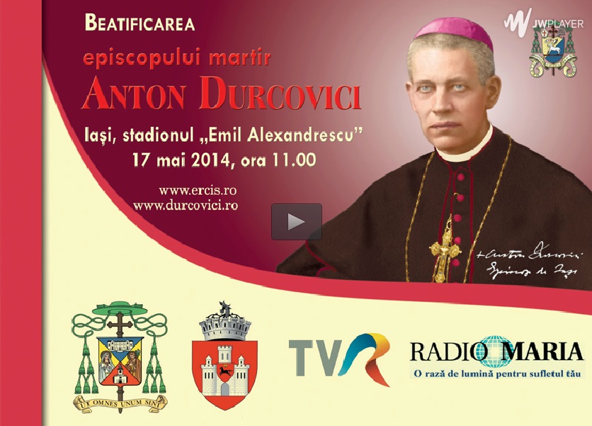 Sfânta Liturghie de beatificare a episcopului martir Anton Durcovici se transmite în direct