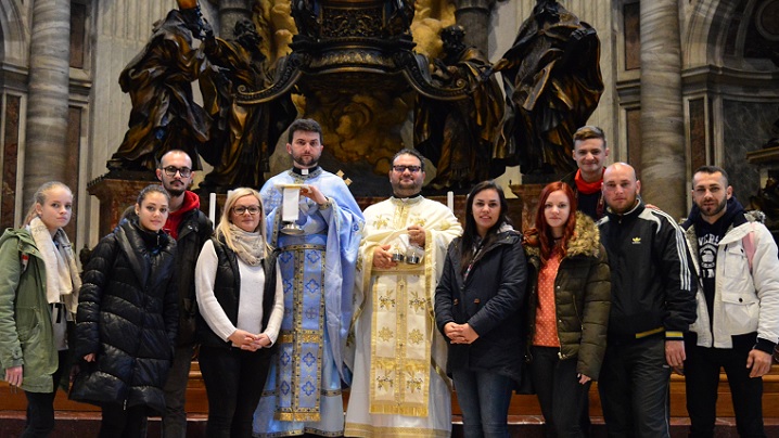 Liturghie greco-catolică în Bazilica Sfântul Petru din Vatican