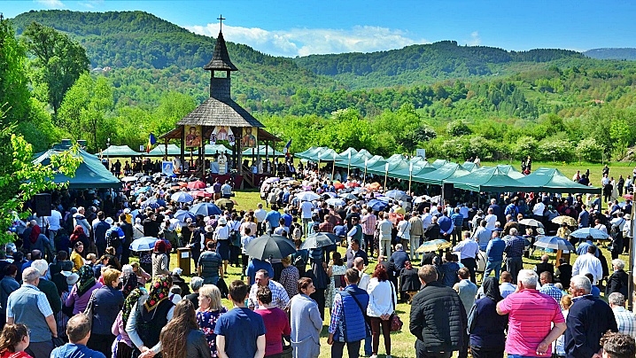 Pelerinaj la Sighet. Sfințirea pietrei de temelie a Sanctuarului Martirilor și Mărturisitorilor Români ai Sec. XX