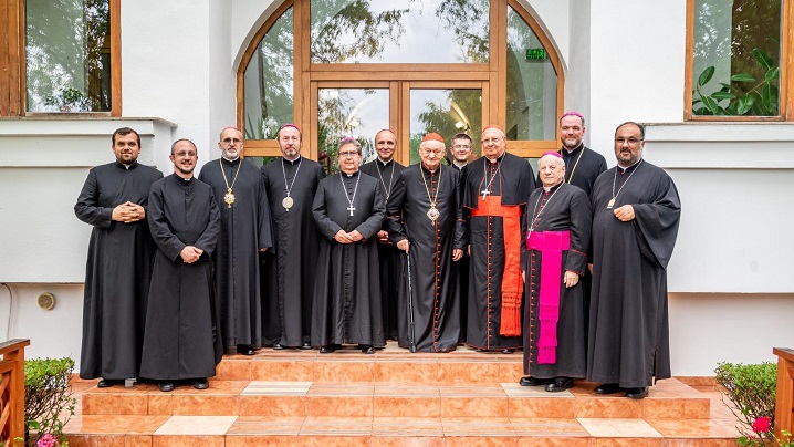 Cardinalul Leonardo Sandri, prezent la deschiderea lucrărilor sesiunii ordinare de primăvară ale Sinodului Episcopilor Bisericii Române Unite cu Roma, Greco-Catolică