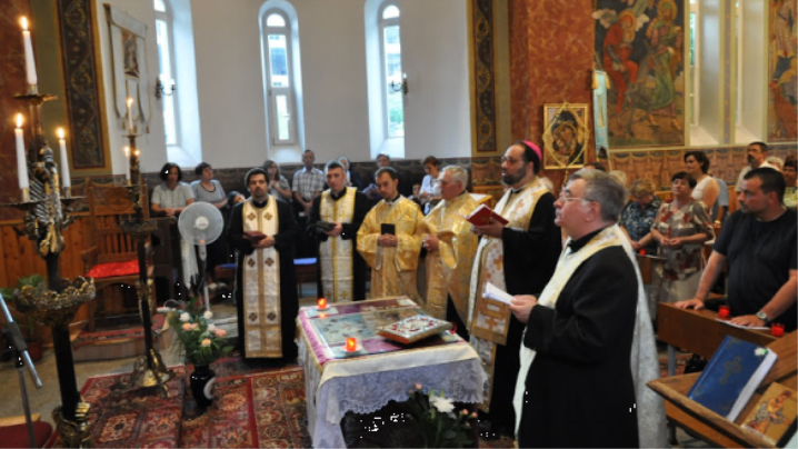Vecernia și Utrenia sărbătorii Nașterii Sfântului Măritului Proroc  Înaintemergător și Botezător Ioan (Sânzienele)