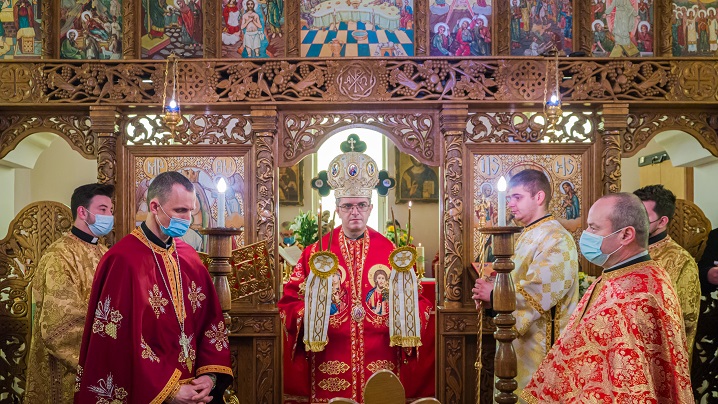 FOTO: Vizita pastorală a Preasfințitului Cristian în Parohia Lunca Târnavei