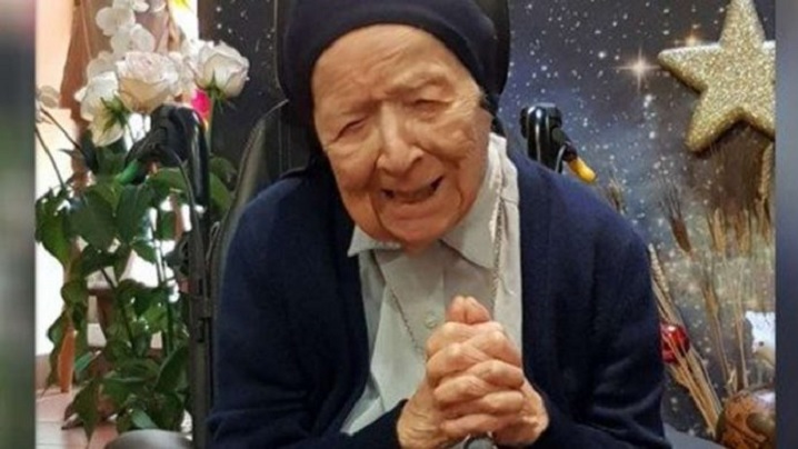 Sora André, cea mai în vârstă călugăriță din lume