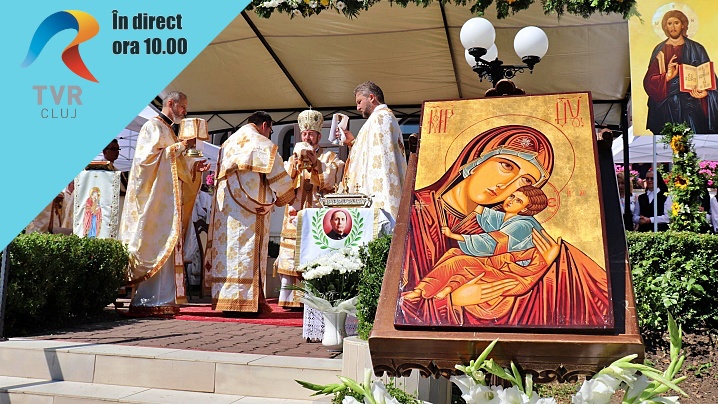 Anunț 15 august: TVR Cluj transmite în direct Sfânta Liturghie de la Mănăstirea Maicii Domnului din Cluj-Napoca