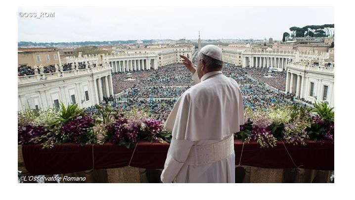 ANUNȚ: Urările pascale ale papei Francisc, în direct la TVR