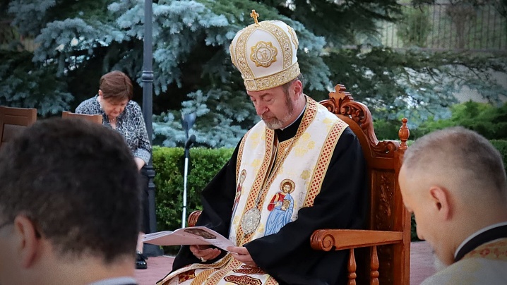 Veghea de rugăciune din cadrul pelerinajului la Sanctuarul Arhiepiscopal Major al CMD