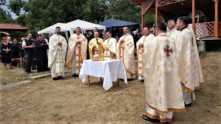 Foto: Sărbătoarea hramului în parohia Visuia