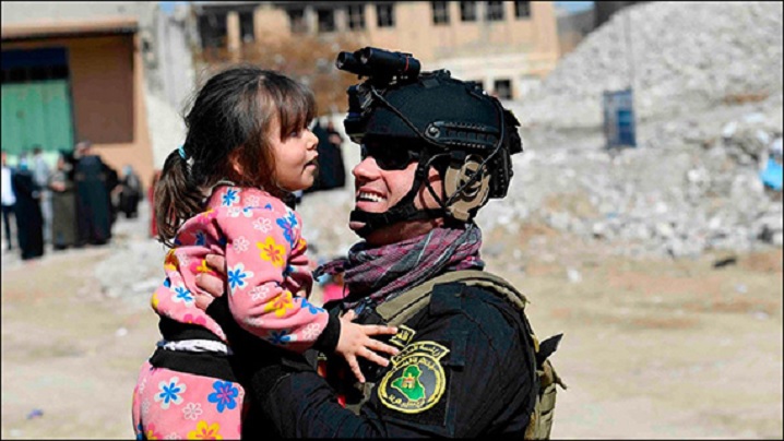 Speranţa Irakului în zâmbetul unei fetiţe